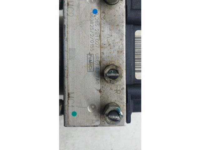 Блок АБС 0265231027, UR61437A0 Ford Ranger 2007 - 2011 года