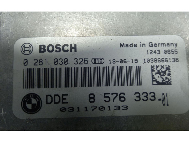 Блок управления двигателем Блок управления DDE857633301   BMW X3 F25