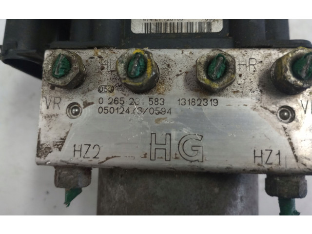 Блок АБС 13182319, 0265231583 Opel Meriva A 2003 - 2010 года