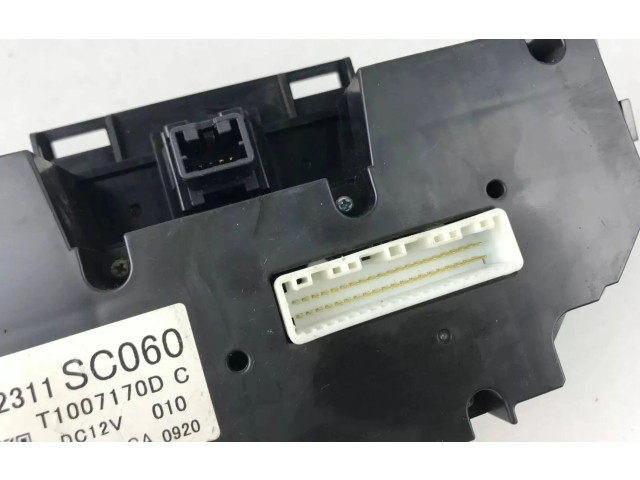 Блок управления климат-контролем 72311SC060   Subaru Forester SH