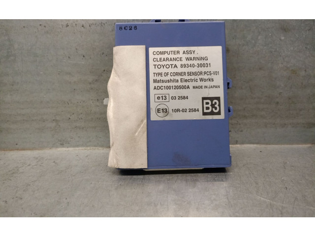 Блок управления 8934030031, ADC100120500A   Lexus GS 300 350 430 450H