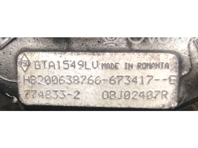 Turbodmychadlo Турбина H8200638766, H8200638766 Nissan X-Trail T31