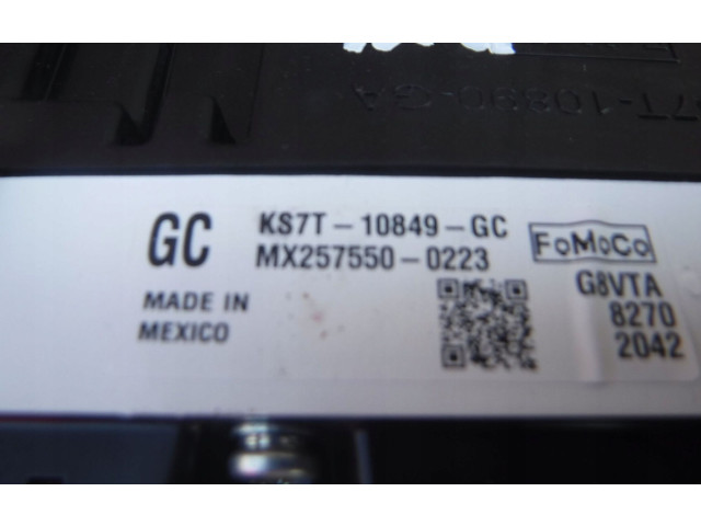 Přístrojová deska Ford Fusion II 2018 ks7t10849gc, KS7T10849GC
