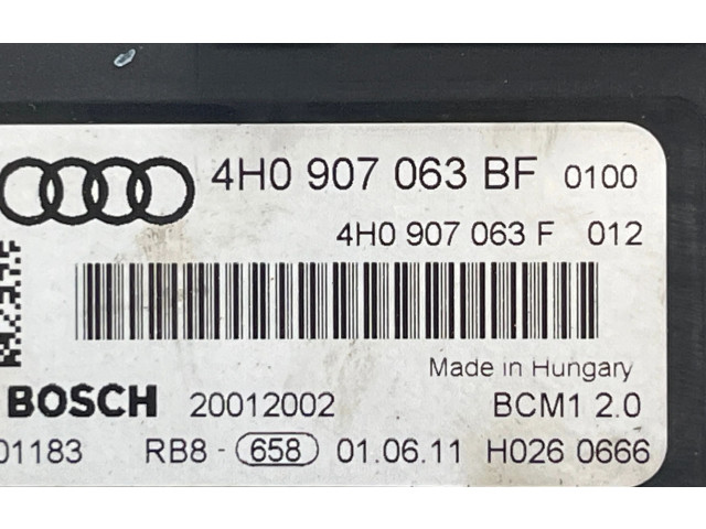 Блок комфорта 4H0907063BF, 4H0907063F   Audi A7 S7 4G   