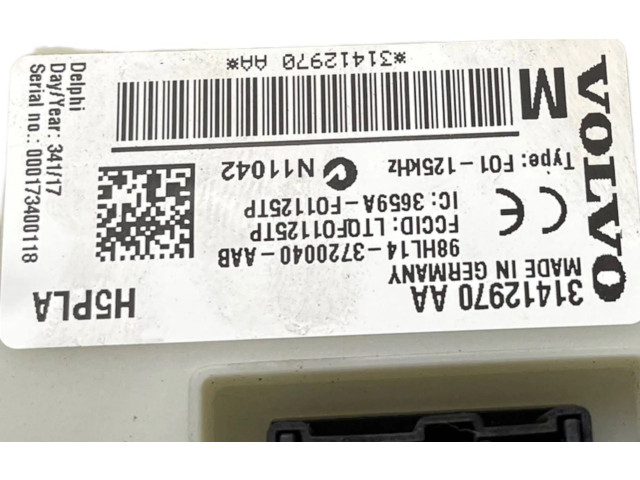Блок комфорта 31412970, 8A143720040AB   Volvo V60   