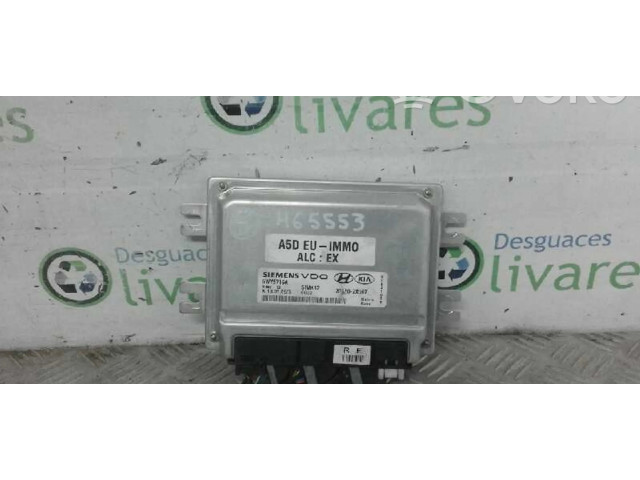 Блок управления двигателя 5WY5716A, 391102X567   KIA Rio
