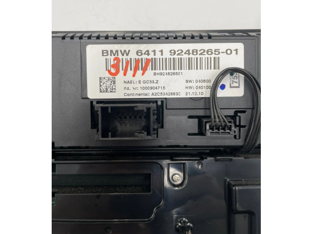 Блок управления климат-контролем 9248265, 1000904715 BMW X3 F25