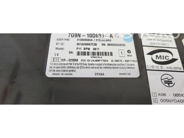 Модуль «Bluetooth» 7G9N10D893A, 31260859AA   Volvo V70