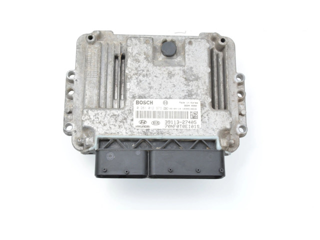 Блок управления двигателем Блок управления 0281012973, 39113-27405 Hyundai Sonata