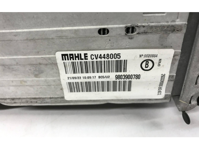 Интеркулер 9803900780, CV448005 Citroen C3 Aircross