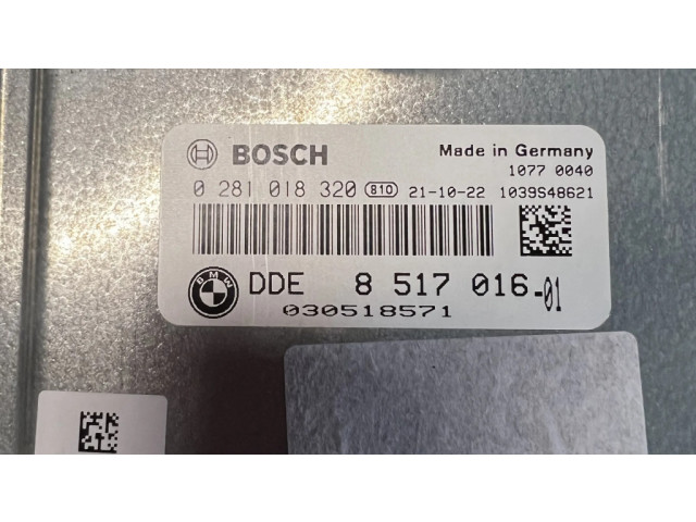 Řídící jednotka 8517016, 0281018320 BMW X5 E70 2011