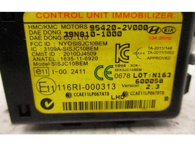 Řídící jednotka 3911703001   KIA Rio 2016