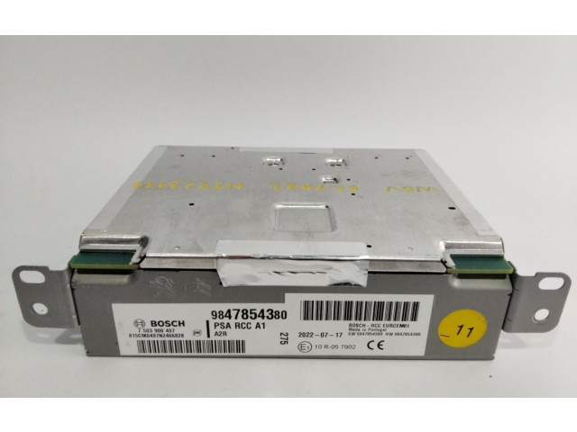 Радио/ проигрыватель CD/DVD / навигация 9847854380 Opel Combo