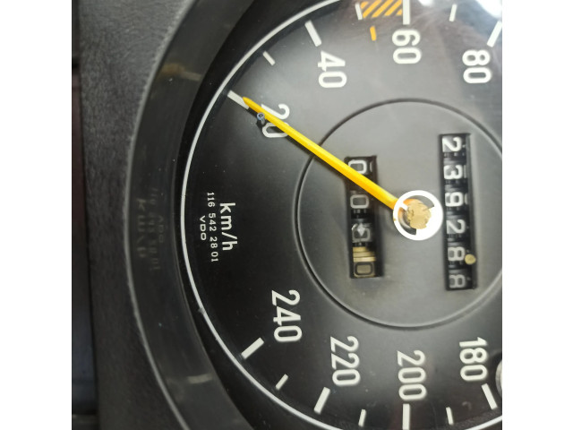 Přístrojová deska Mercedes-Benz S W116 1976 1165422801, 87001021