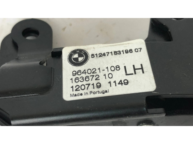 Замок багажника 7183196, 964021108 BMW X5 E70 2006-2013 года