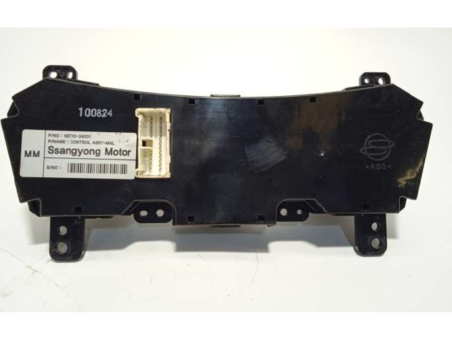 Блок управления климат-контролем 6871034001 SsangYong Korando