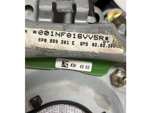 Подушка безопасности водителя 8P0880201E   Audi A6 S6 C5 4B