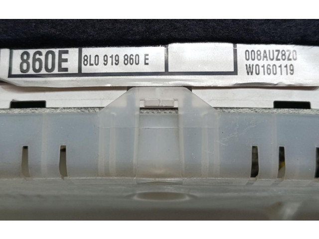 Панель приборов 8L0919860E Audi A3 S3 8L