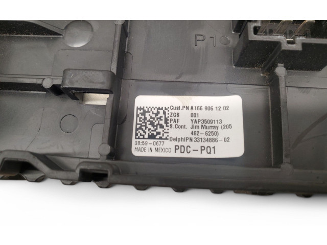 Блок предохранителей A1669061202   Mercedes-Benz GL X166    