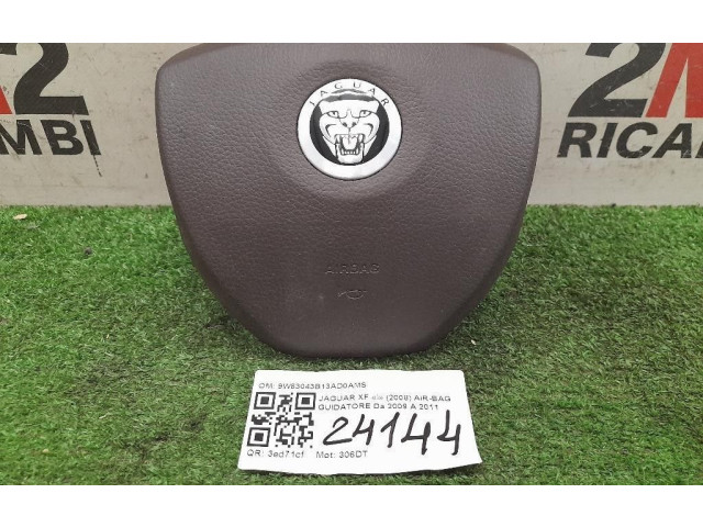 Подушка безопасности водителя 9W83043B13AD0AMS, 9W83043B13AD0AMS   Jaguar XF X250