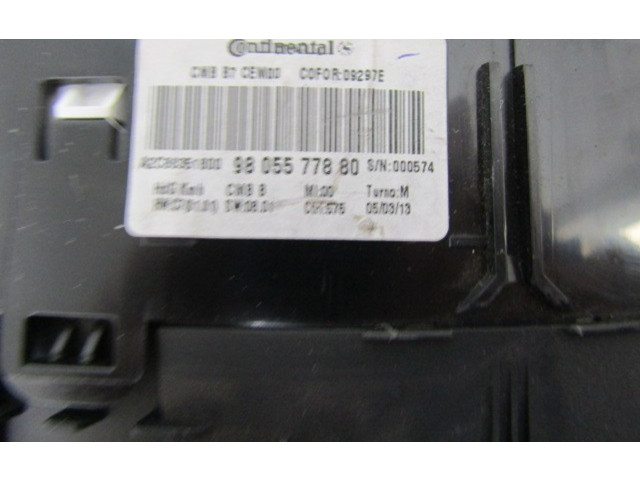 Спидометр (приборный щиток) 9823741480, 9823741480 Citroen DS3