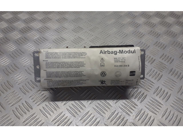 Подушка безопасности пассажира 6Q0880204B Skoda Fabia Mk1 (6Y)
