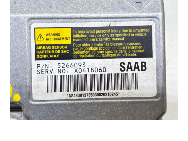 Блок подушек безопасности 5266093 Saab 9-5