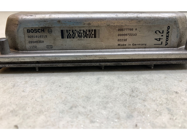 Блок управления двигателя 08677708A, 0281010319   Volvo V70