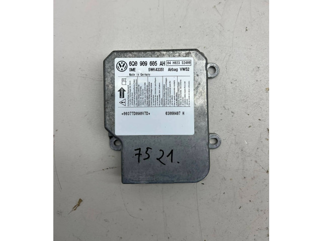 Блок подушек безопасности 6Q0909605AH, 5WK43351   Volkswagen Caddy