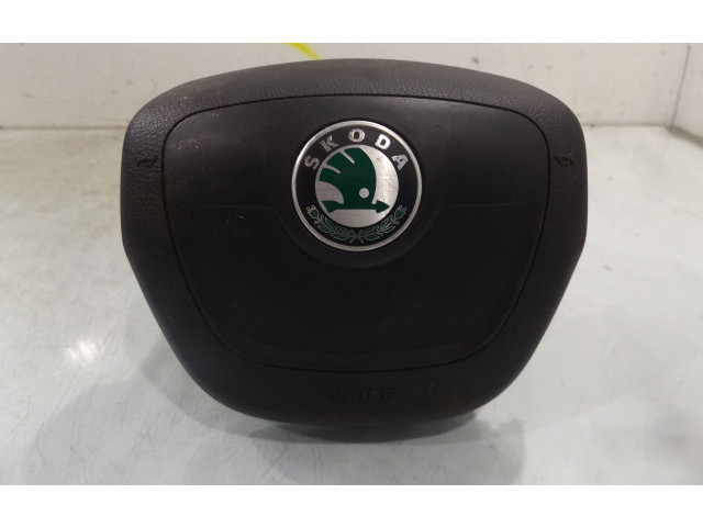 Подушка безопасности водителя 5J0880201H Skoda Fabia Mk2 (5J)
