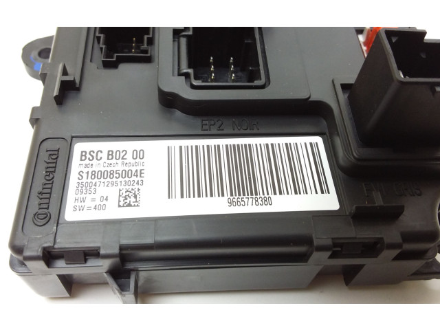 Блок управления 9665778380, S180085004E   Peugeot Expert