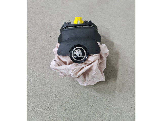 Подушка безопасности водителя 5E3880201AA, 20222261049   Skoda Octavia Mk4