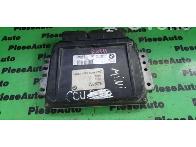 Блок управления двигателем Блок управления 12147514587, 7514587 Mini Cooper Hatch Hardtop