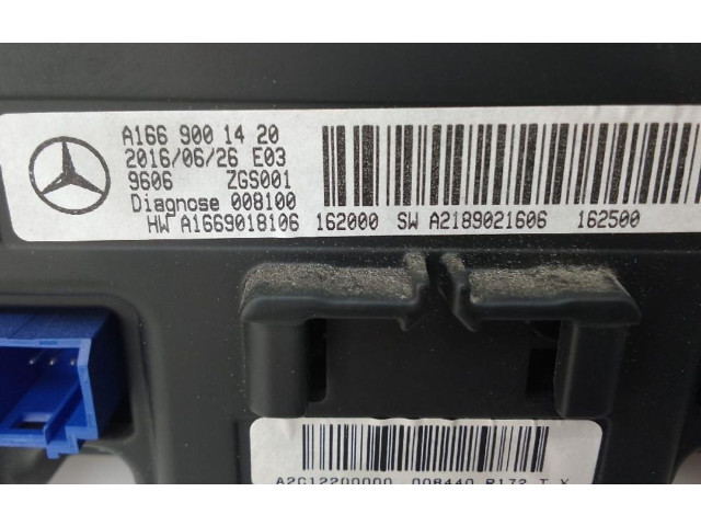 Дисплей    A1669001420   Mercedes-Benz A W176