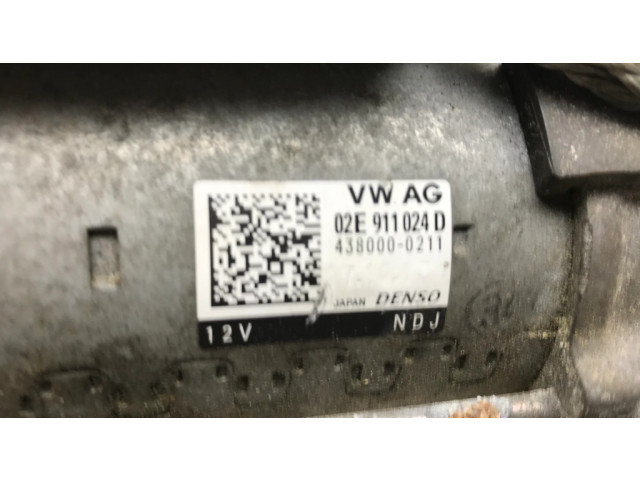 Стартер 02E911024D, 4380000211 Audi Q3 8U