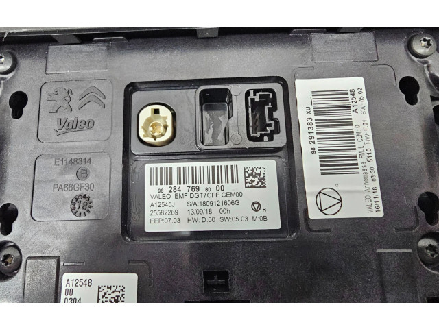 Дисплей 982847698000 Citroen C3 Aircross