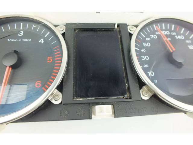 Přístrojová deska Audi A6 S6 C6 4F 2006 5540007312