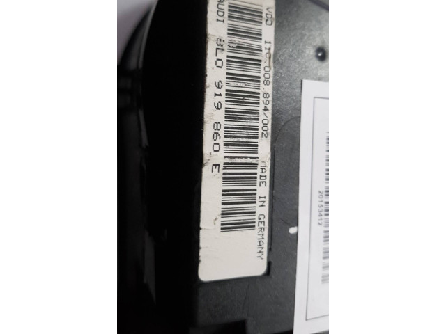 Панель приборов 8L0919860E Audi A3 S3 8L
