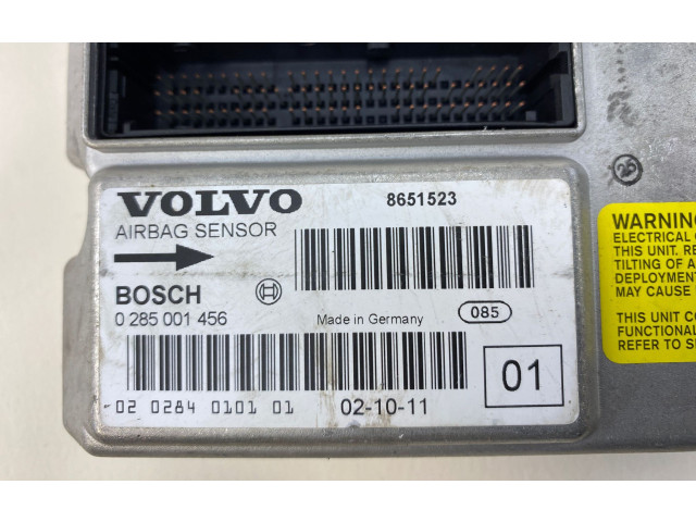 Блок подушек безопасности 8651523, 0285001456   Volvo V70