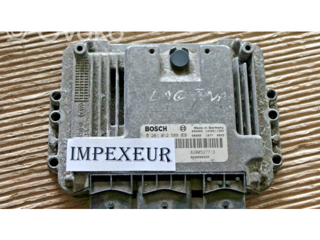 Řídící jednotka 8200527713, 0281012588 Renault Laguna II 2001