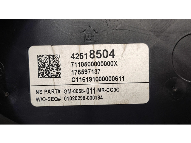 Přístrojová deska Buick Encore I 2017 42518504, 175597137