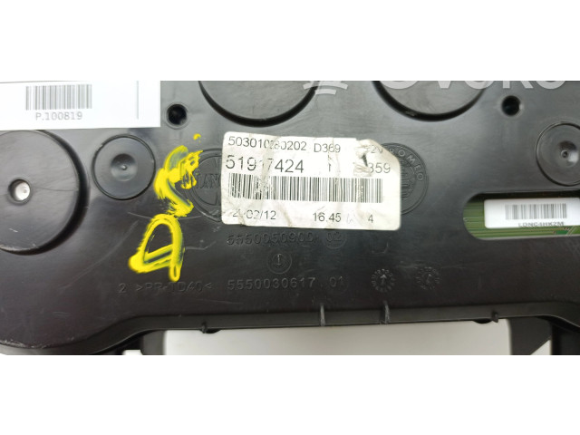 Панель приборов 51917424 Fiat Grande Punto