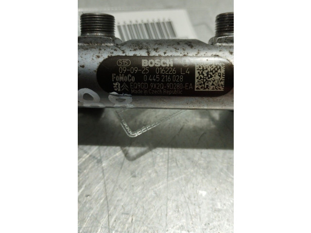 Топливная рампа 9X2Q9D280EA, 0281006017   Jaguar XF X250  