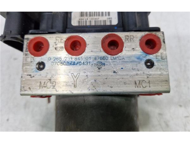 Блок управления АБС 265800580, 26523184501   Nissan Tiida C11