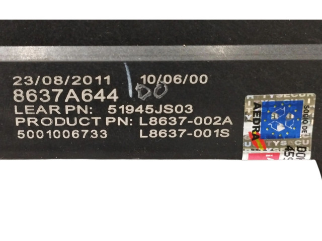 Pojistková skříňka Řídící jednotka BSM 8637A644, 51945JS03 Mitsubishi ASX 2011