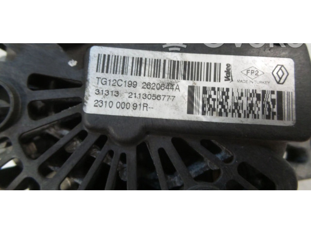 Генератор 231000091R Dacia Duster