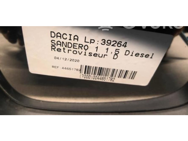 Зеркало электрическое Dacia Duster 2010 - 2017 года