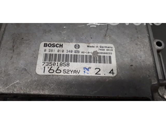 Řídící jednotka 73501858 Alfa Romeo 166 2006