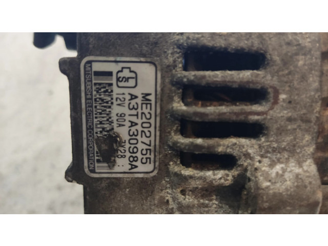 Генератор A3TA3098A, ME202755 Mitsubishi Pajero 2.8
