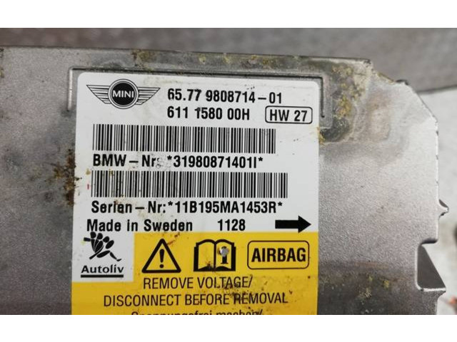 Блок подушек безопасности 9808714, 611158000H   Mini One - Cooper Coupe R56